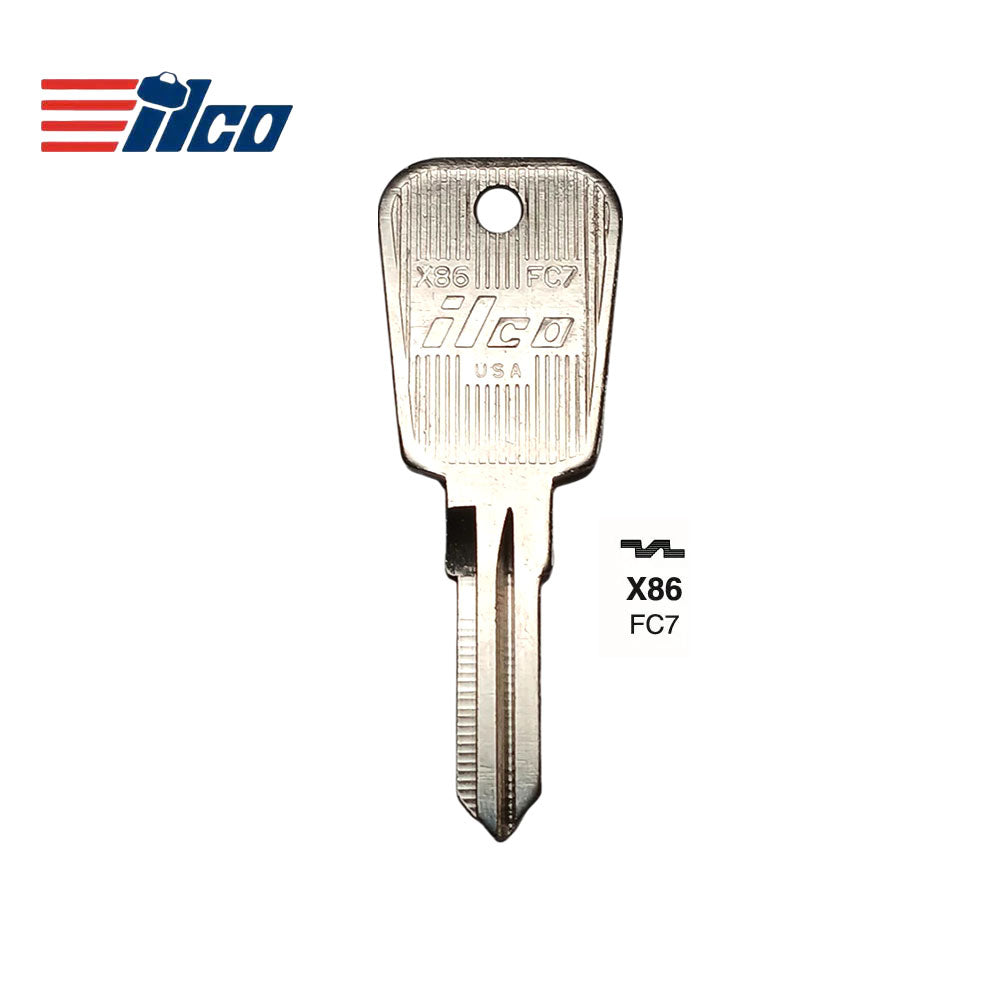 Ford Jaguar Mercury Key Blank - FO-TX / FC7