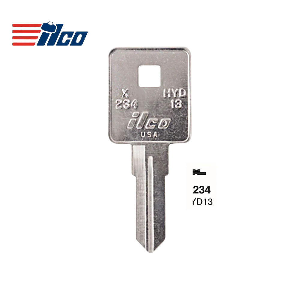 Harley Davidson Key Blank - HD-4D / HYD13