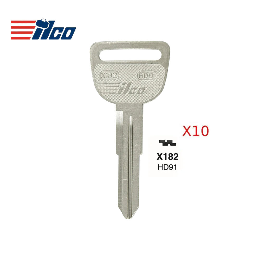 Honda Acura Key Blank - HOND-15 / HD91 (Packs of 10)