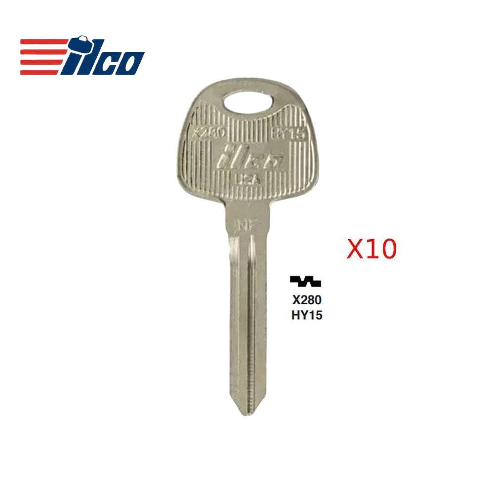 Hyundai Kia Key Blank - HY-13D / HY15 (Packs of 10)