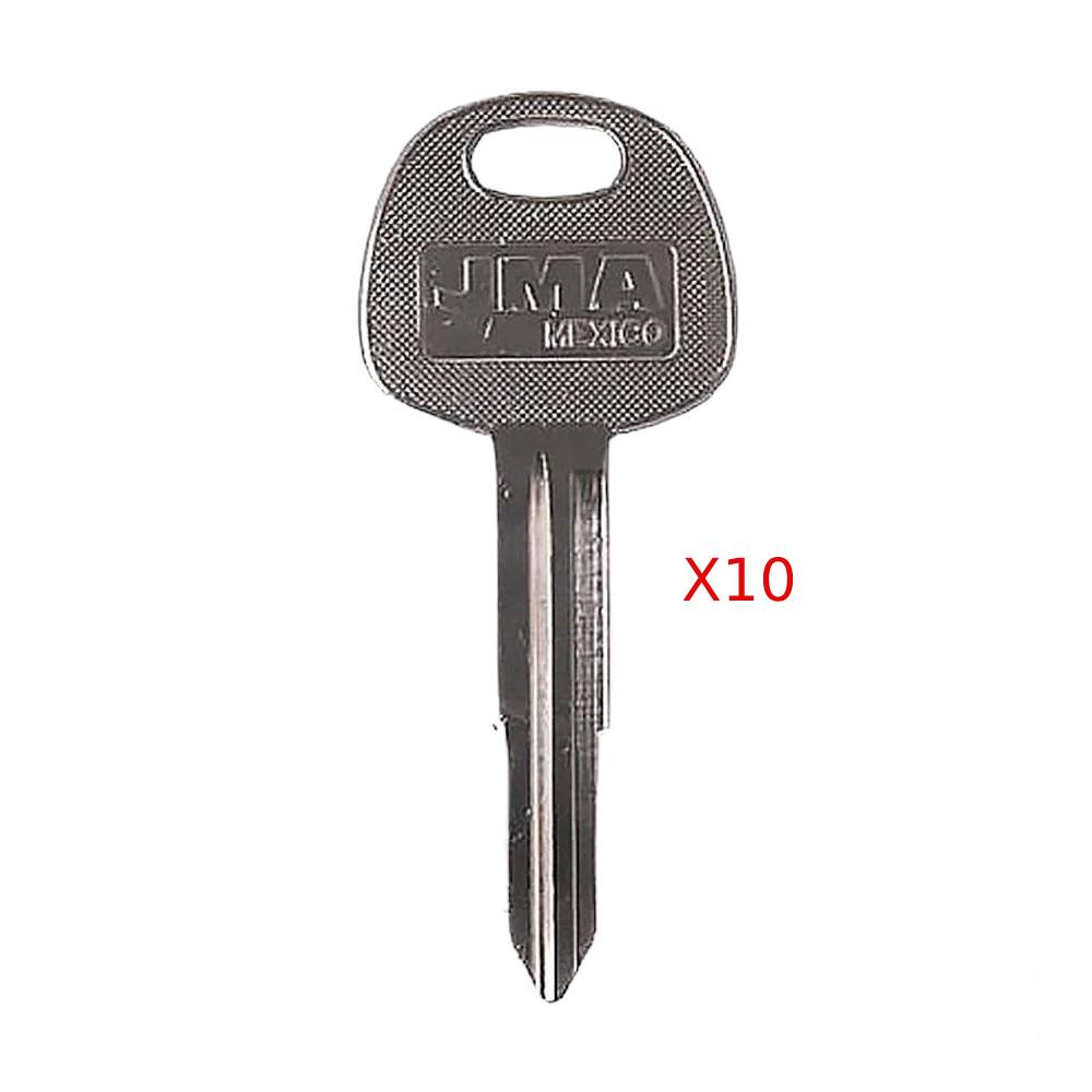 1997 - 2010 Hyundai Kia Key Blank - HY14 / HY-10 (Packs 10)