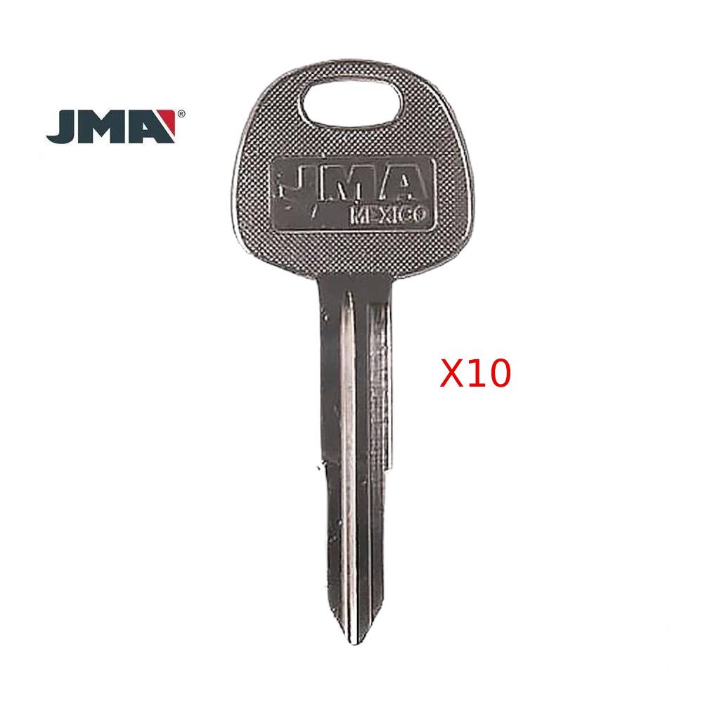 1997 - 2010 Hyundai Kia Key Blank - HY14 / HY-10 (Packs 10)