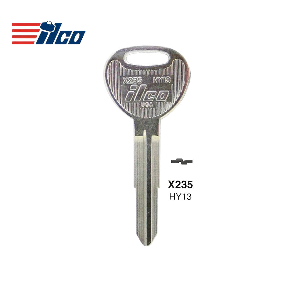 Hyundai Key Blank - HY-5 / HY13