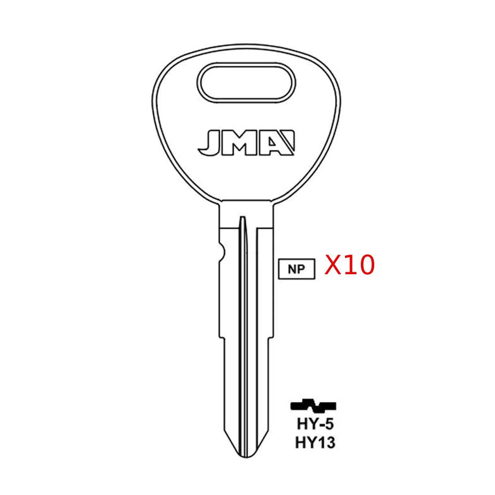Hyundai Key Blank - HY13 / HY-5 (Packs of 10)