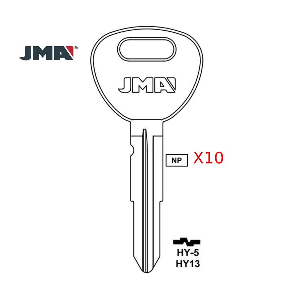 Hyundai Key Blank - HY13 / HY-5 (Packs of 10)