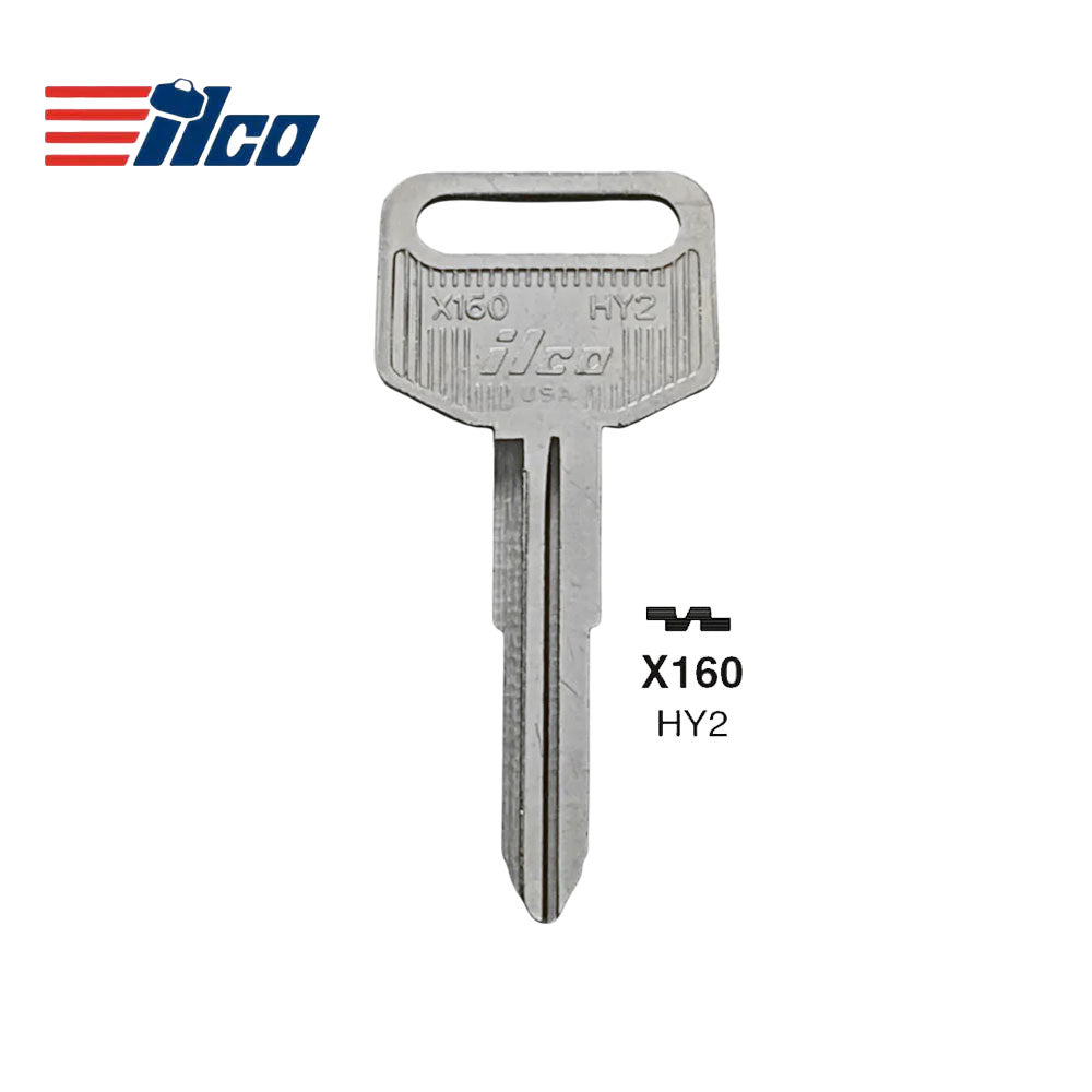 Hyundai Key Blank - HY-15D / HY2