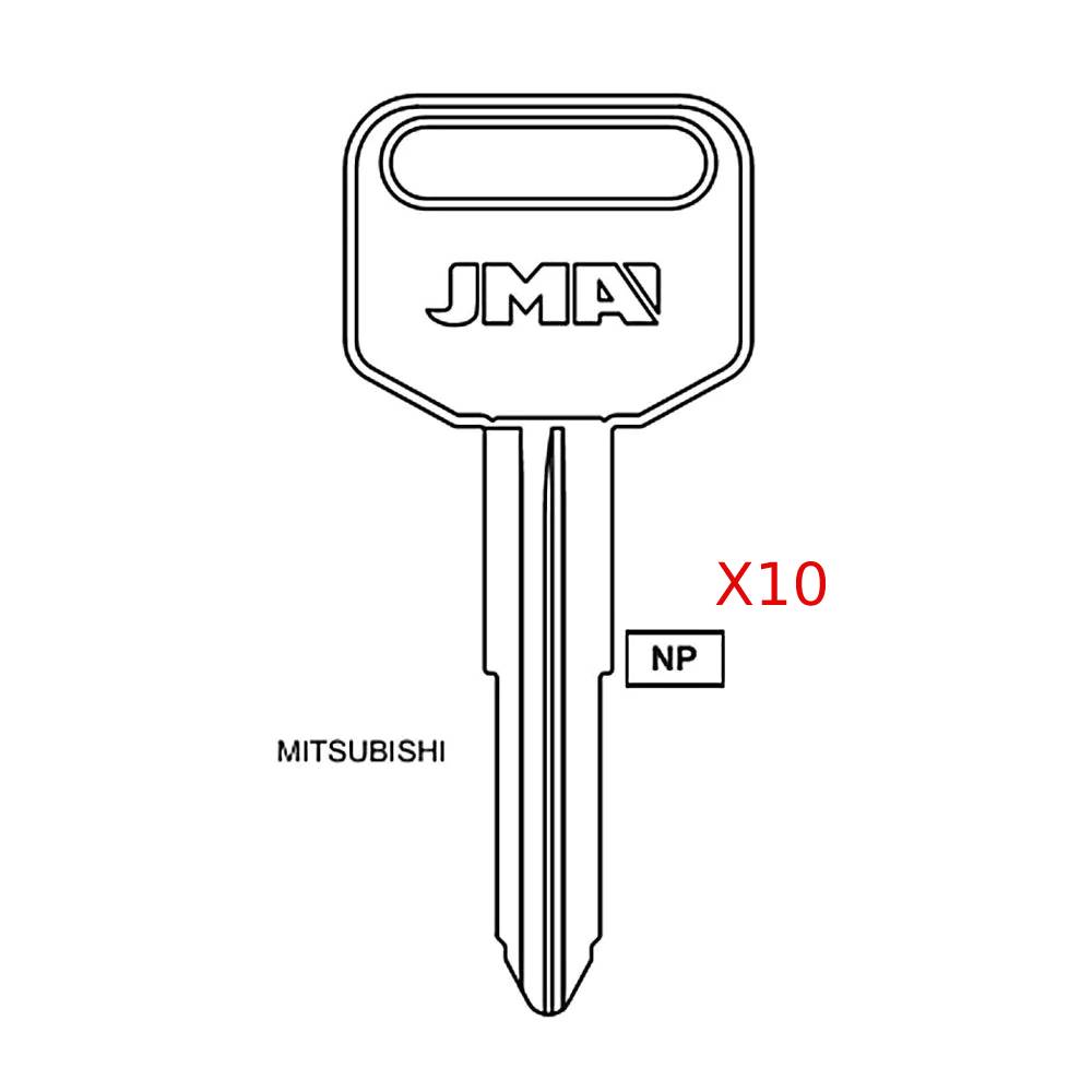 Hyundai Key Blank - HY2 / HY-15D (Packs of 10)