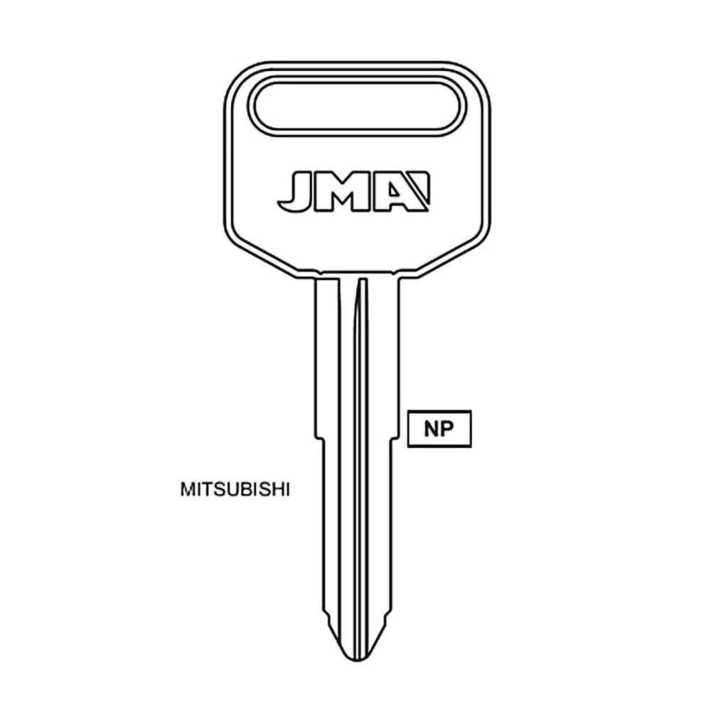Hyundai Key Blank - HY2 / HY-15D