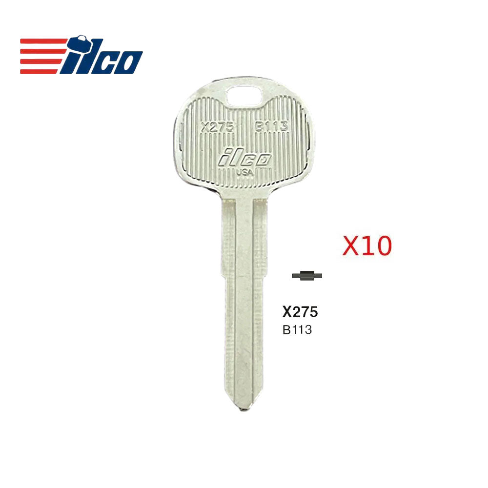 Isuzu Key Blank - ISU-5 / B113 (Packs of 10)