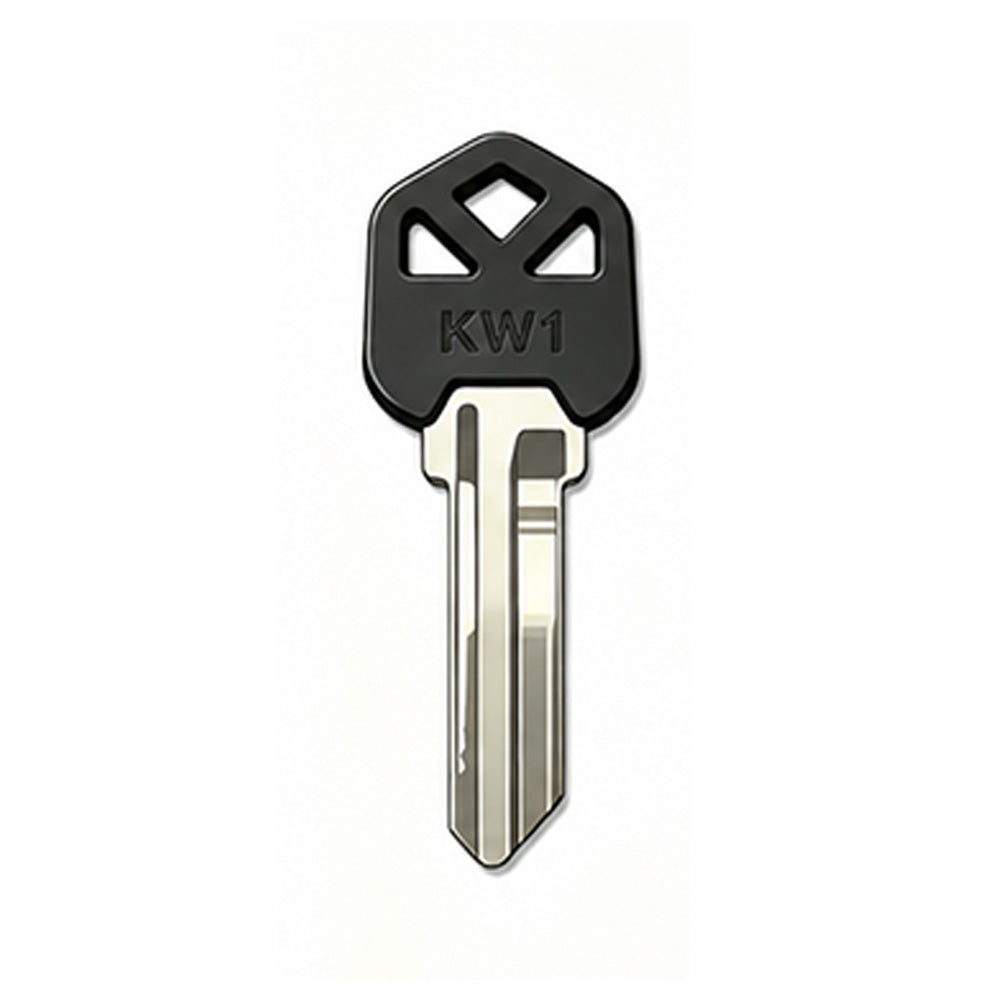 AKS KEYS KW1 Brass Key Blank with Plastic Head