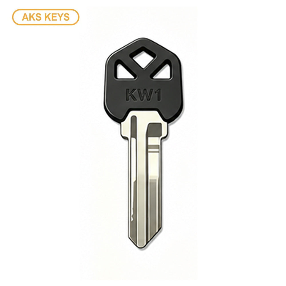 AKS KEYS KW1 Brass Key Blank with Plastic Head