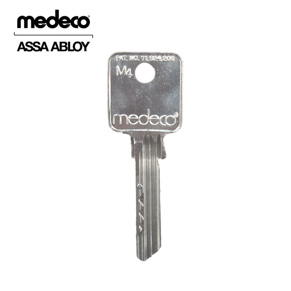 Medeco 6 Pin Small Bow Keyblank for M4 / M4 BiLevel Technology with 628 Side Pin Code