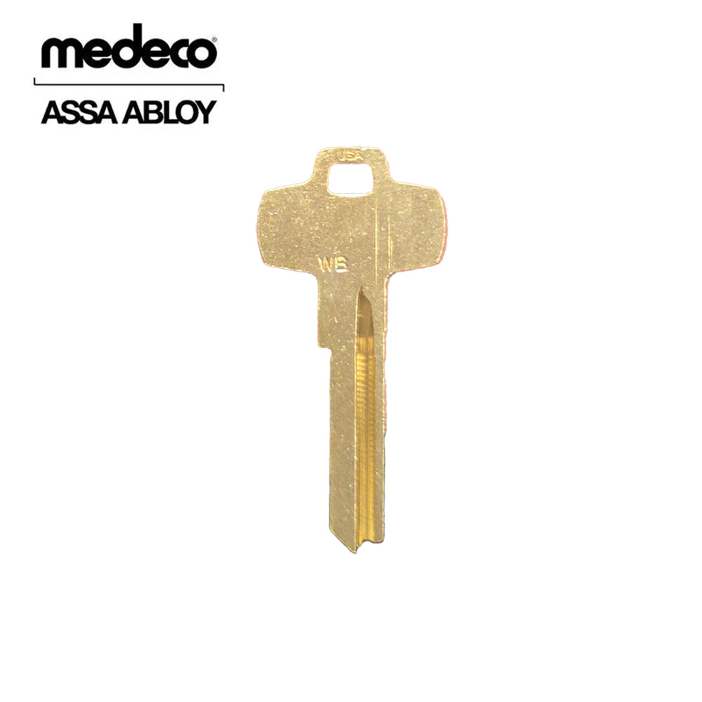 Medeco A60000 6 or 7 Pin Keyblank for B Technology ACB Keyway