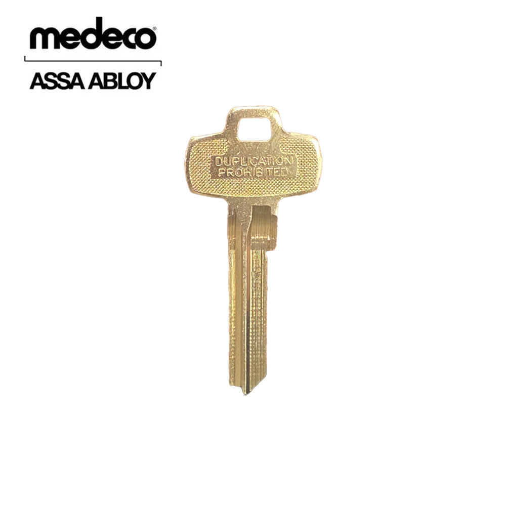 Medeco A60000 6 or 7 Pin Keyblank for B Technology ACB Keyway