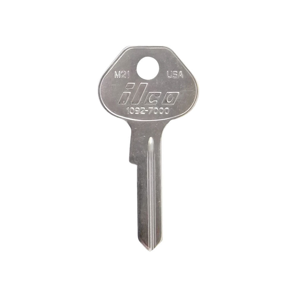 1092-7000 6-PIN Master Padlock Key Blank - MAS-2D / M21