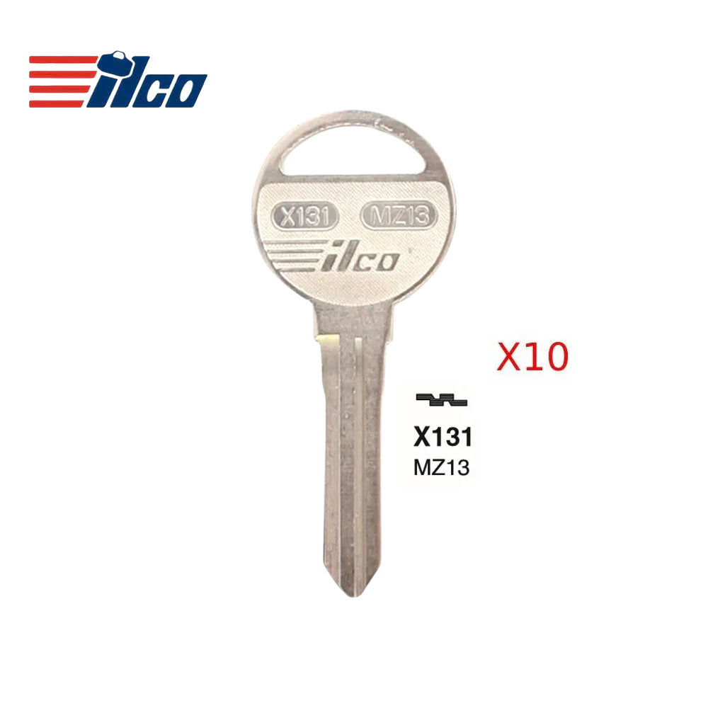 Mazda Key Blank - MAZ-3D / MZ13 (Packs of 10)