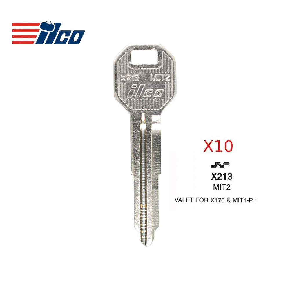 Mitsubishi Chrysler Key Blank - CHR-17 / MIT2 (Packs of 10)