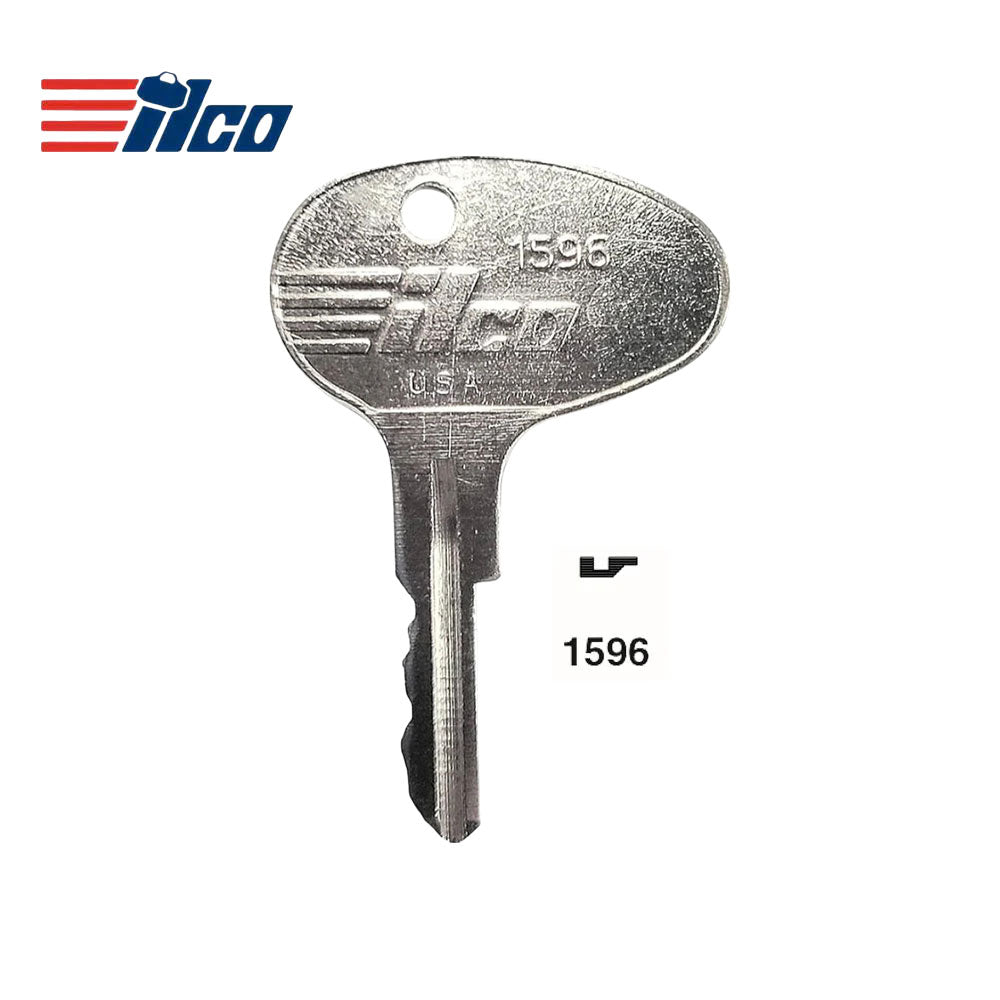 Mitsubishi Tractor Key Blank - 1596