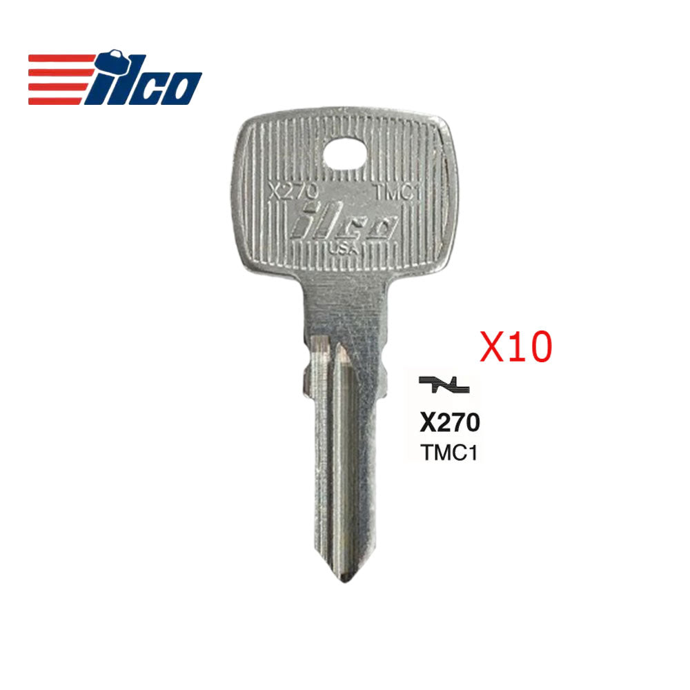 Triumph Motorcycle Key Blank - TRP-1D / TMC1 (Packs of 10)