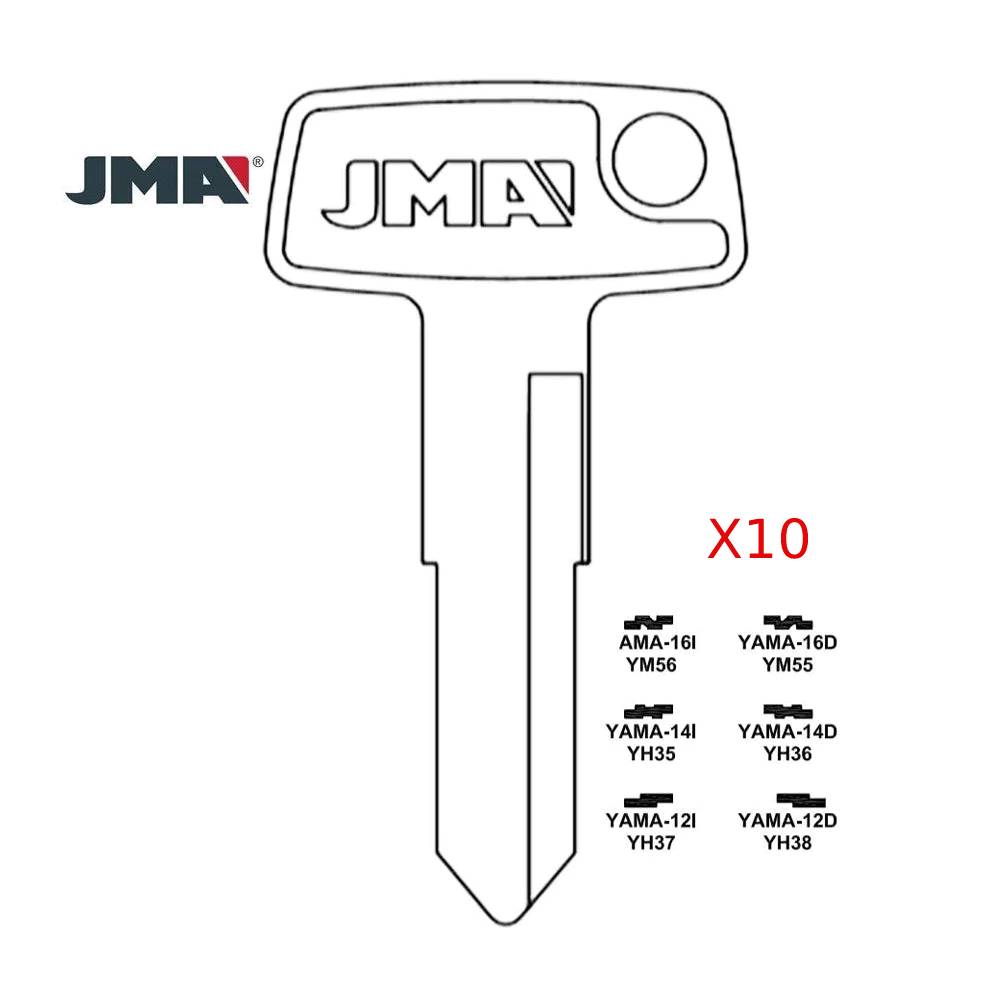 Kawasaki Motorcycle Key Blank - X255 / YAMA-14D (Packs of 10)