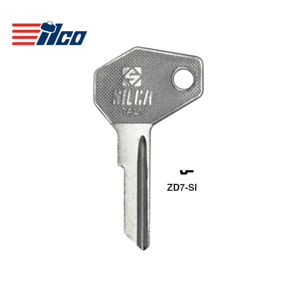 Kawasaki Ducati Triumph Zadi Motorcycle Key Blank - ZA-12 / ZD7-SI