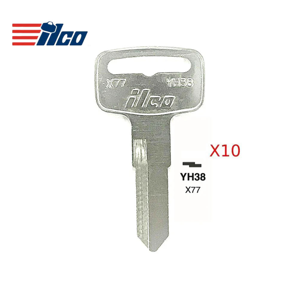 Yamaha Motorcycle Key Blank - YAMA-12D / YH38 (Packs of 10)
