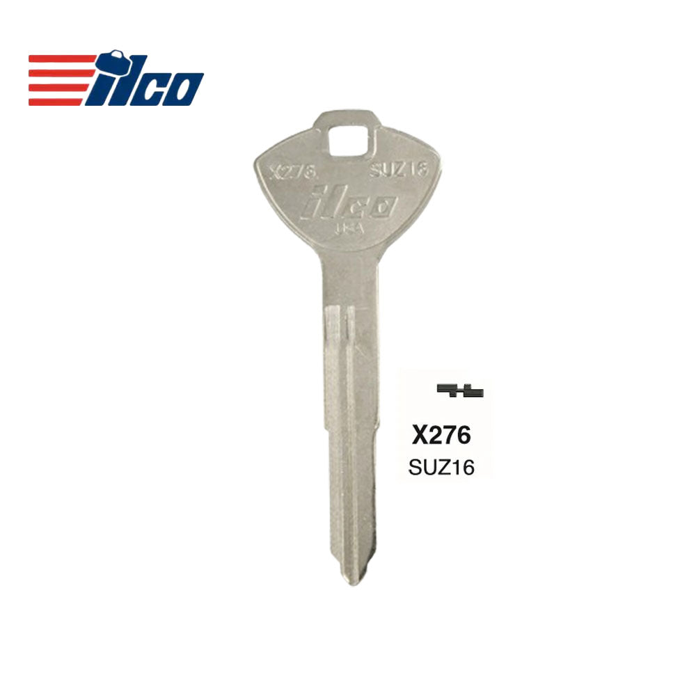 Suzuki Motorcycle Key Blank - SUZ16