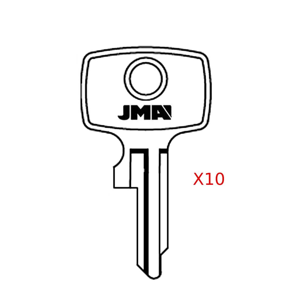 JMA Honda Motorcycle Key Blank - HD12 - HOND-5I (10 Pack)