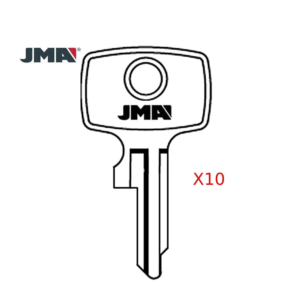 JMA Honda Motorcycle Key Blank - HD12 - HOND-5I (10 Pack)