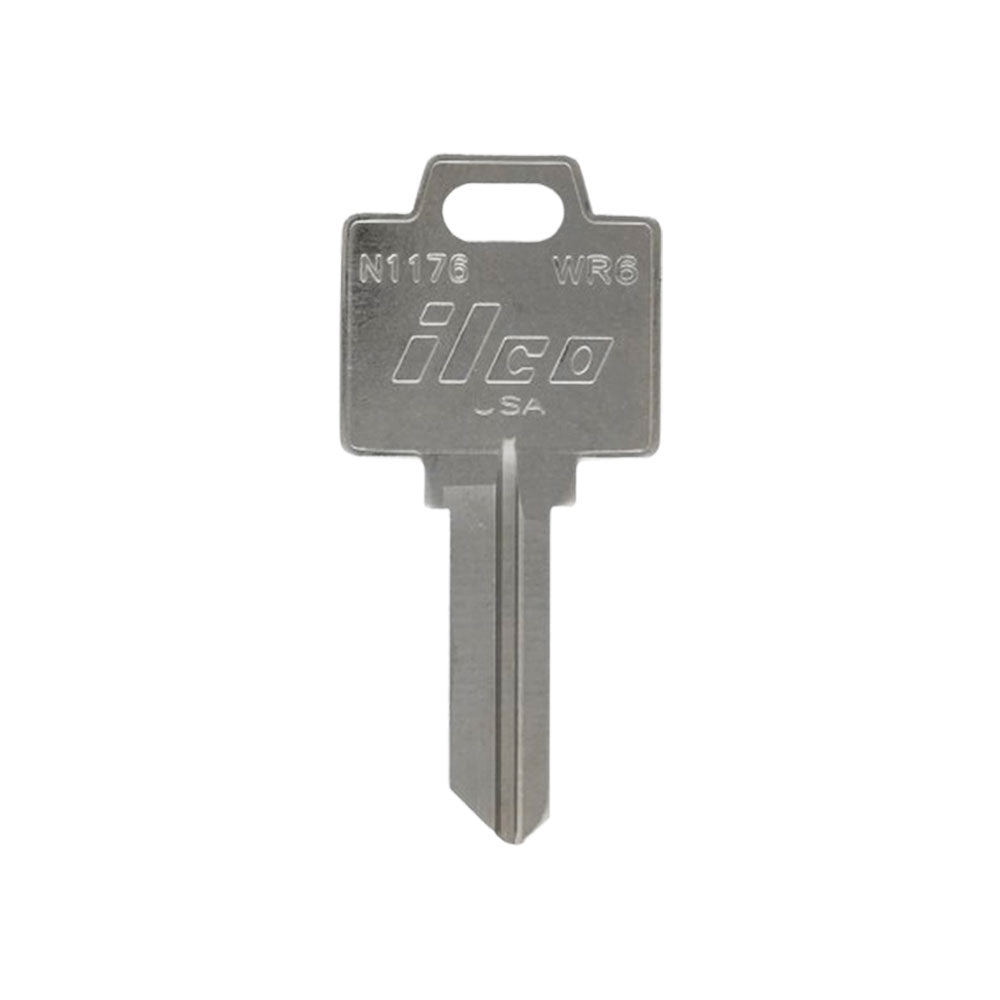ILCO N1176-WR6 Weiser Key Blank - Brass