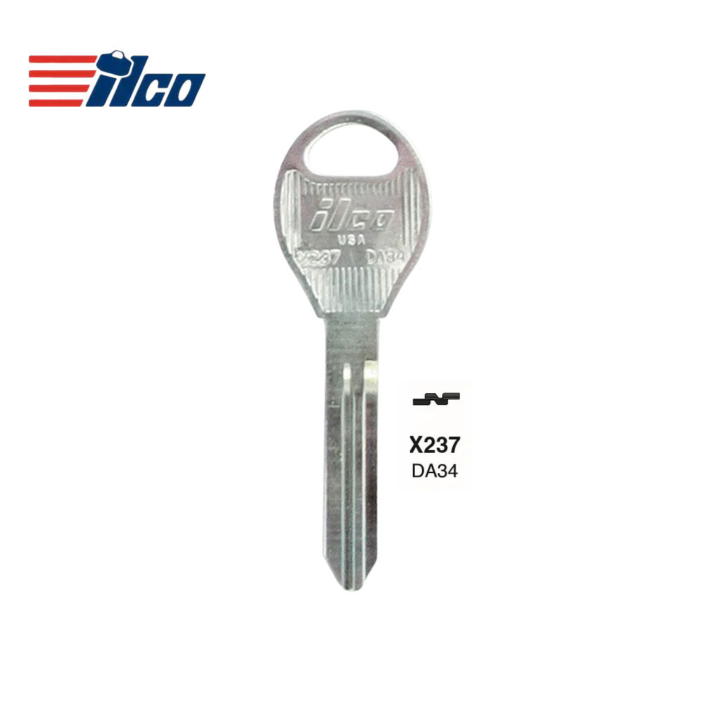 Nissan Infiniti Subaru Suzuki Key Blank - DAT-16 / DA34