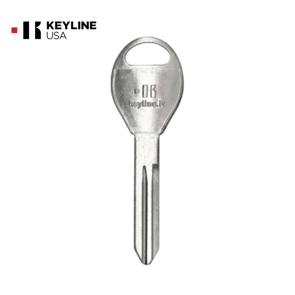Keyline Mechanical Metal Key for Nissan / Infiniti / Subaru / Suzuki - BDA34 / DA34