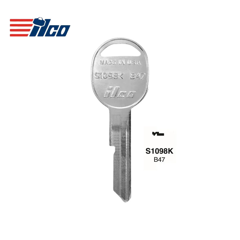 Pontiac Key Blank - GM-13 / B47
