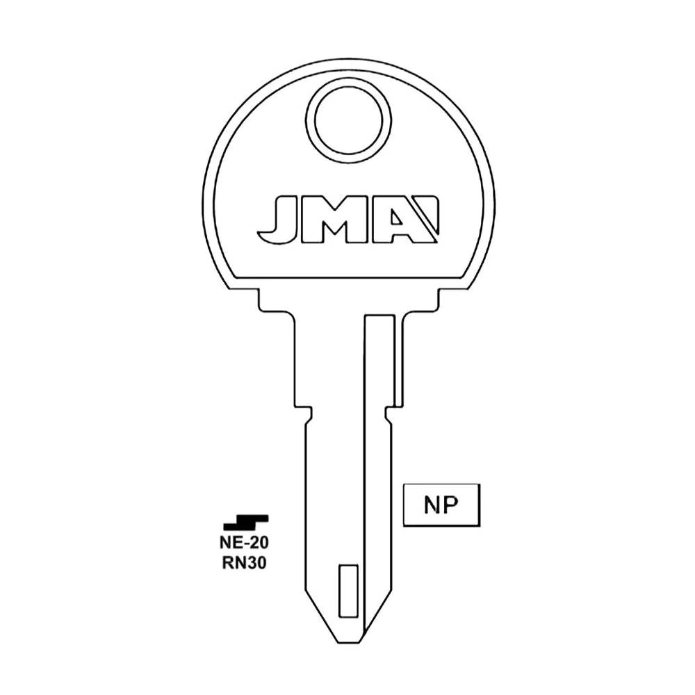Eagle AMC Renault Key Blank - RN30 / NE-20