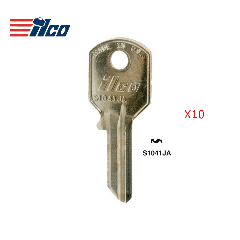 S1041JA Chicago Commercial & Residencial Key Blank - CHI-16D / S1041JA (Packs of 10)