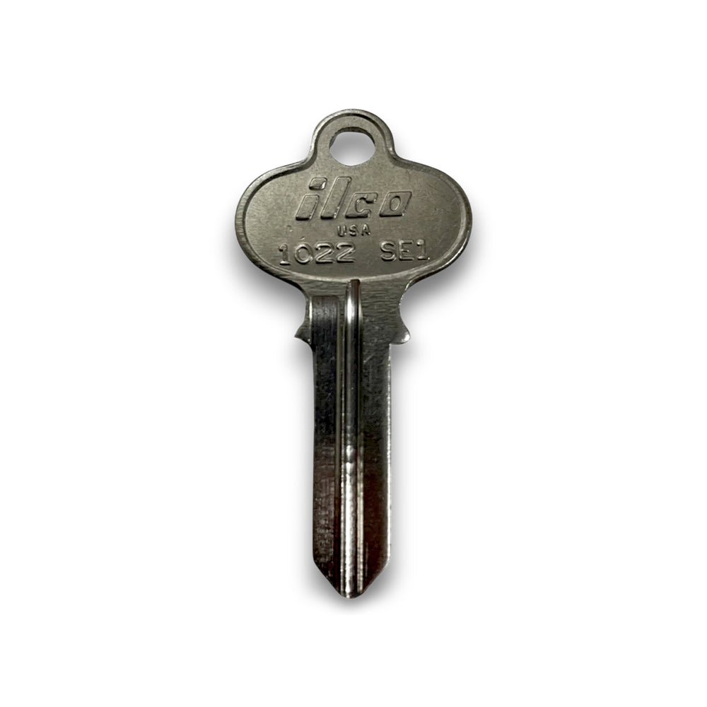 1022 Segal Key Blank - Nickel Plated Brass Finish - SE1 NP