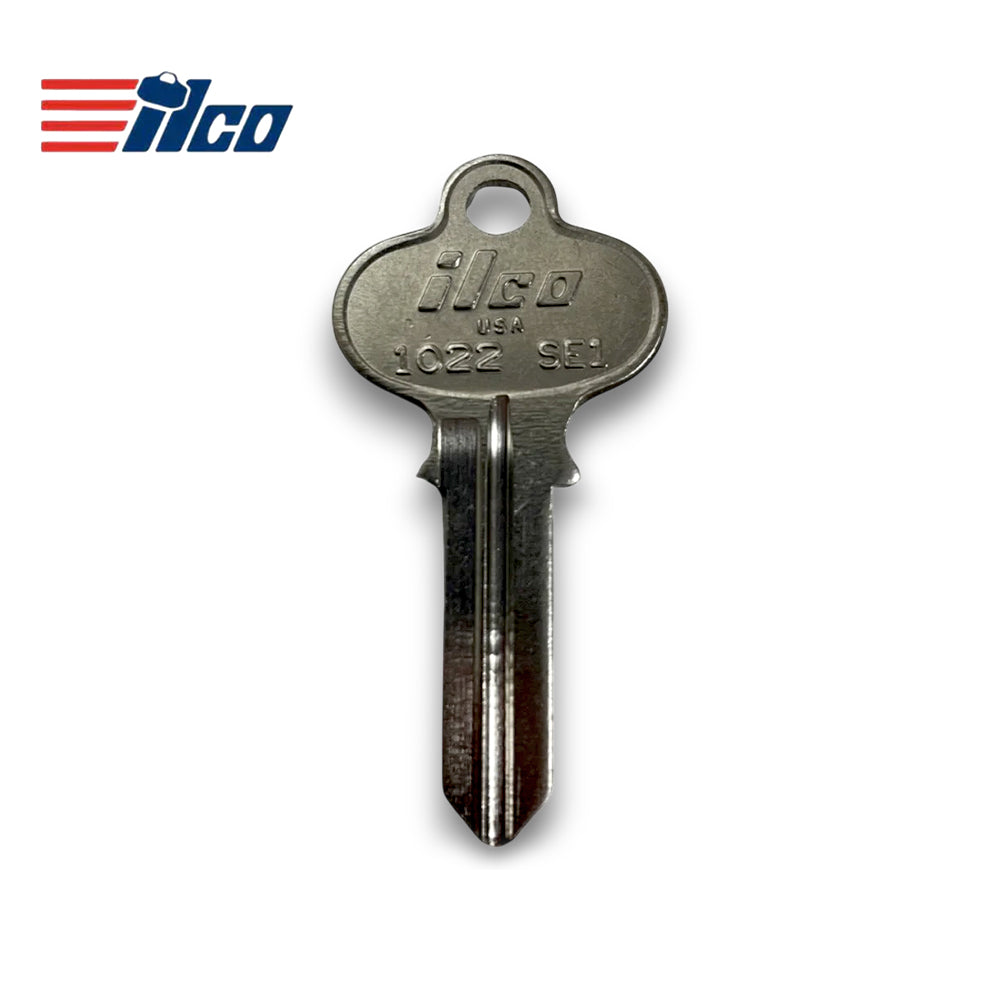 1022 Segal Key Blank - Nickel Plated Brass Finish - SE1 NP
