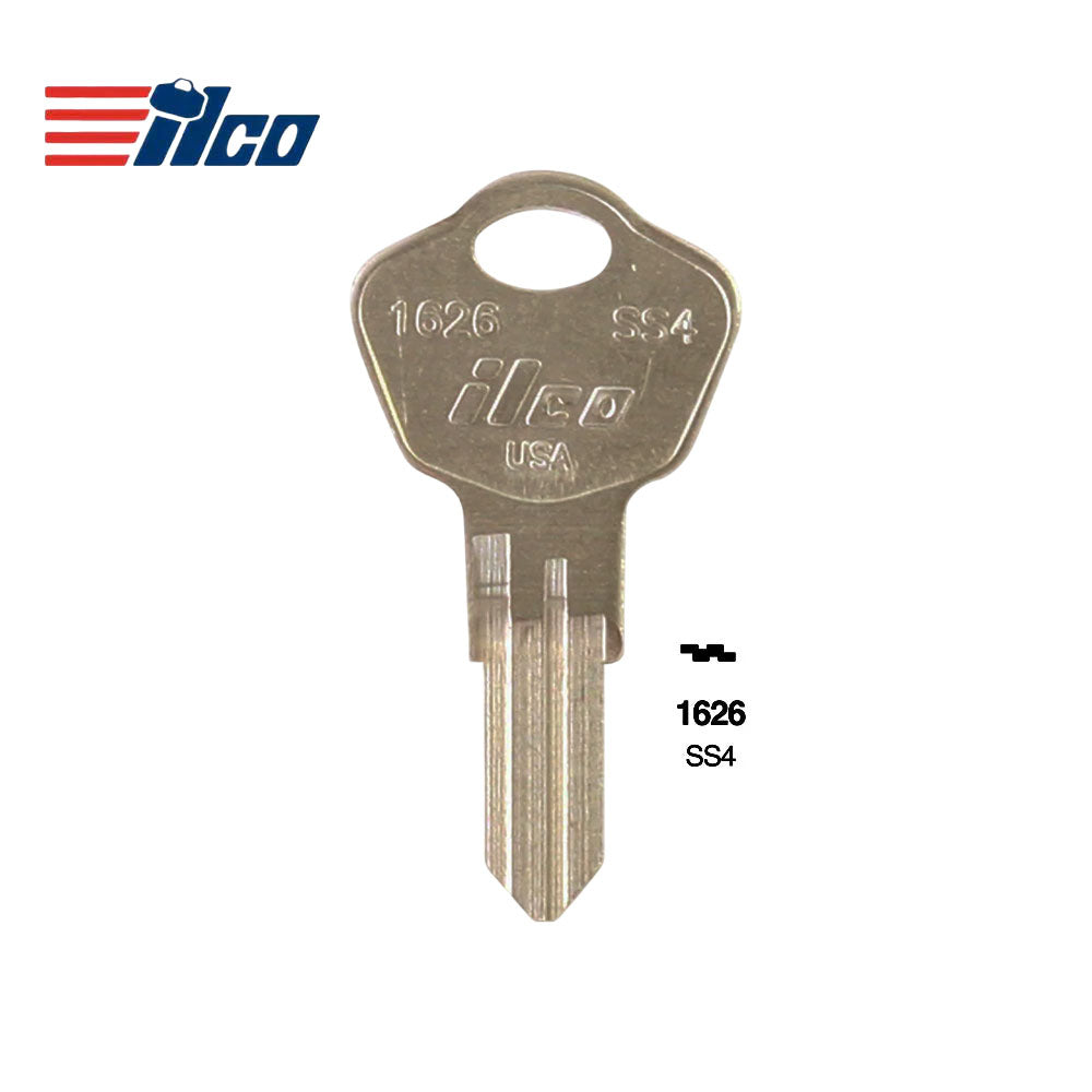 1626 Sentry Safe Commercial & Residencial Key Blank - SEN-2D / SS4