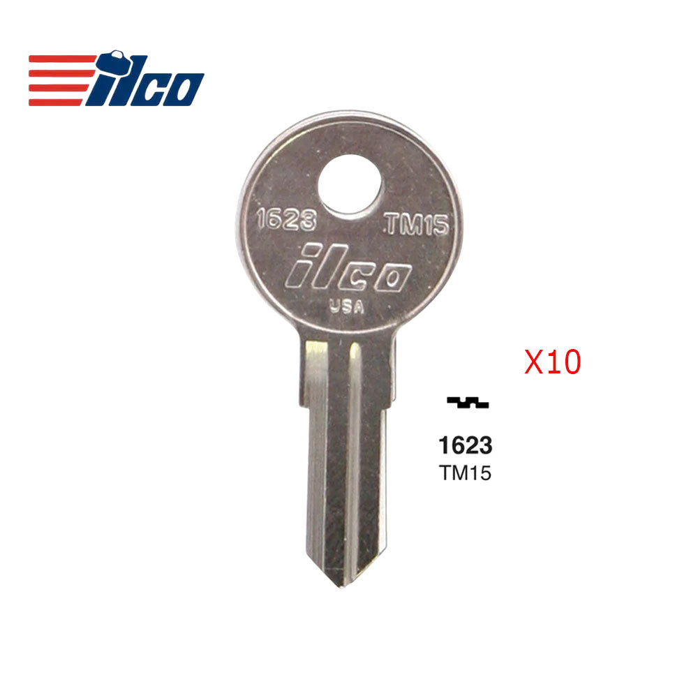 1623 Trimark Key Blank - TRM-14D / TM15 (Packs of 10)