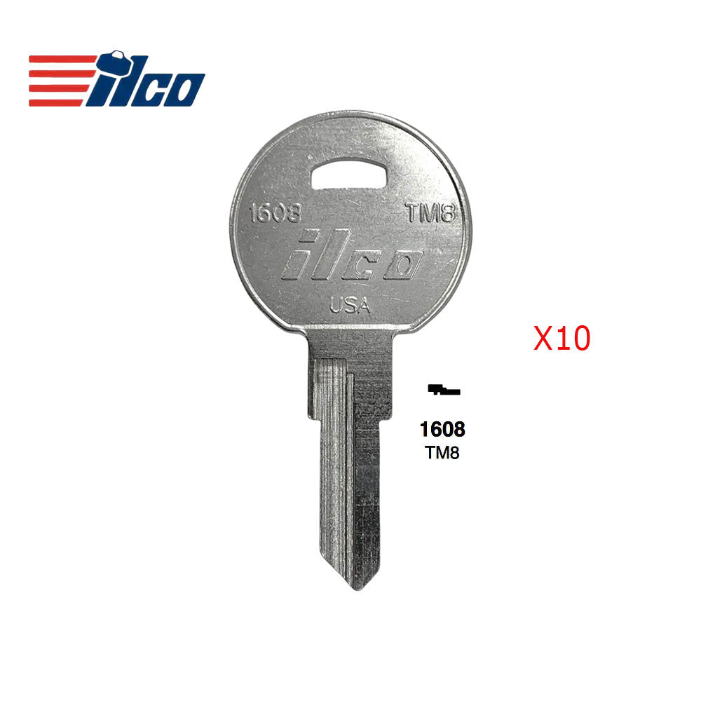1608 Trimark Key Blank - TRM-3D / TM8 (Packs of 10)
