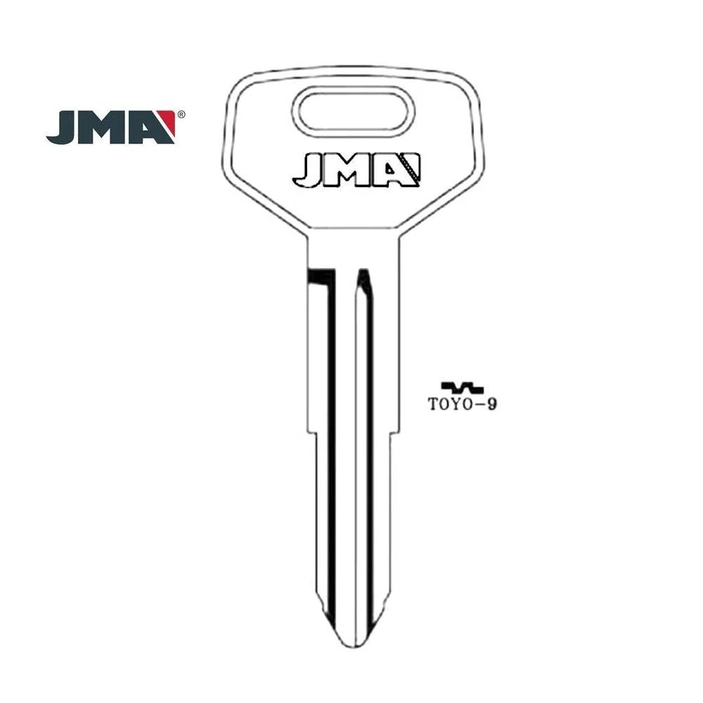 1981 - 2002 JMA Key Blank for Toyota/ TR40 / TOYO-9