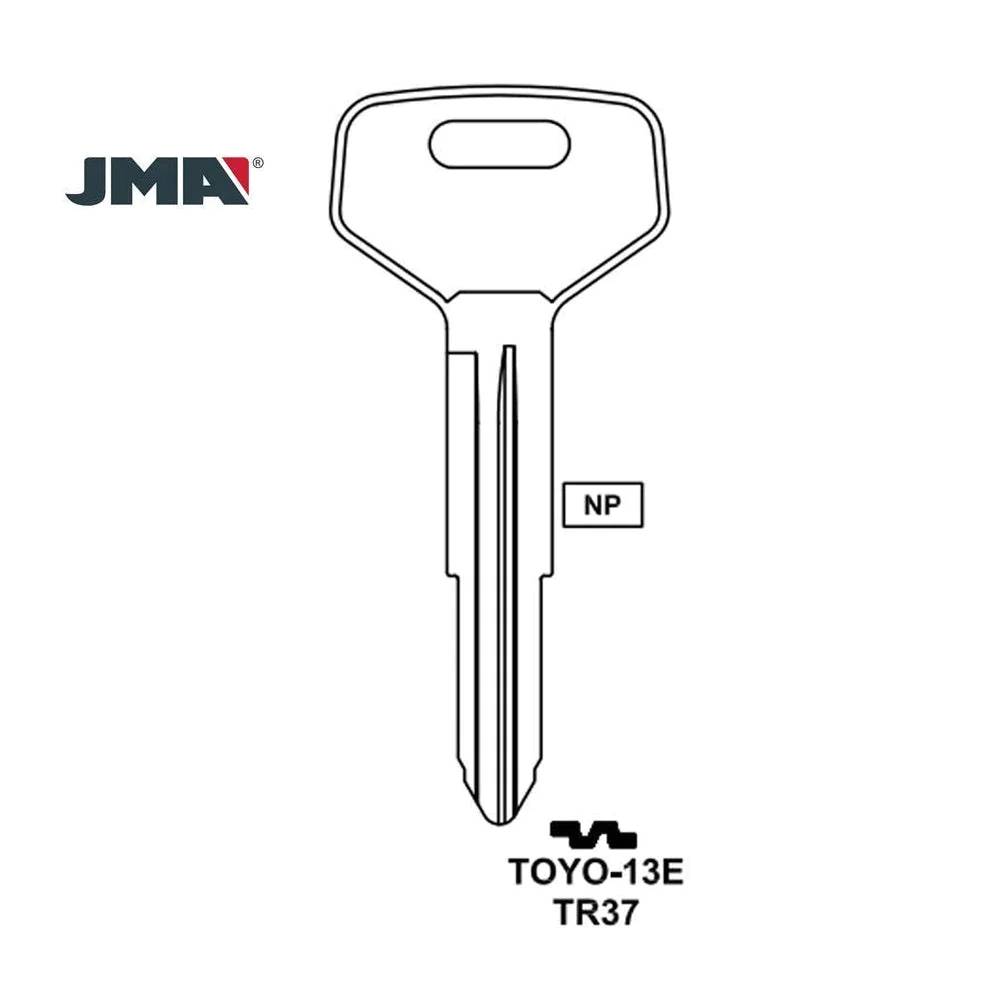 Toyota Key Blank - TR37 / TOYO-13E