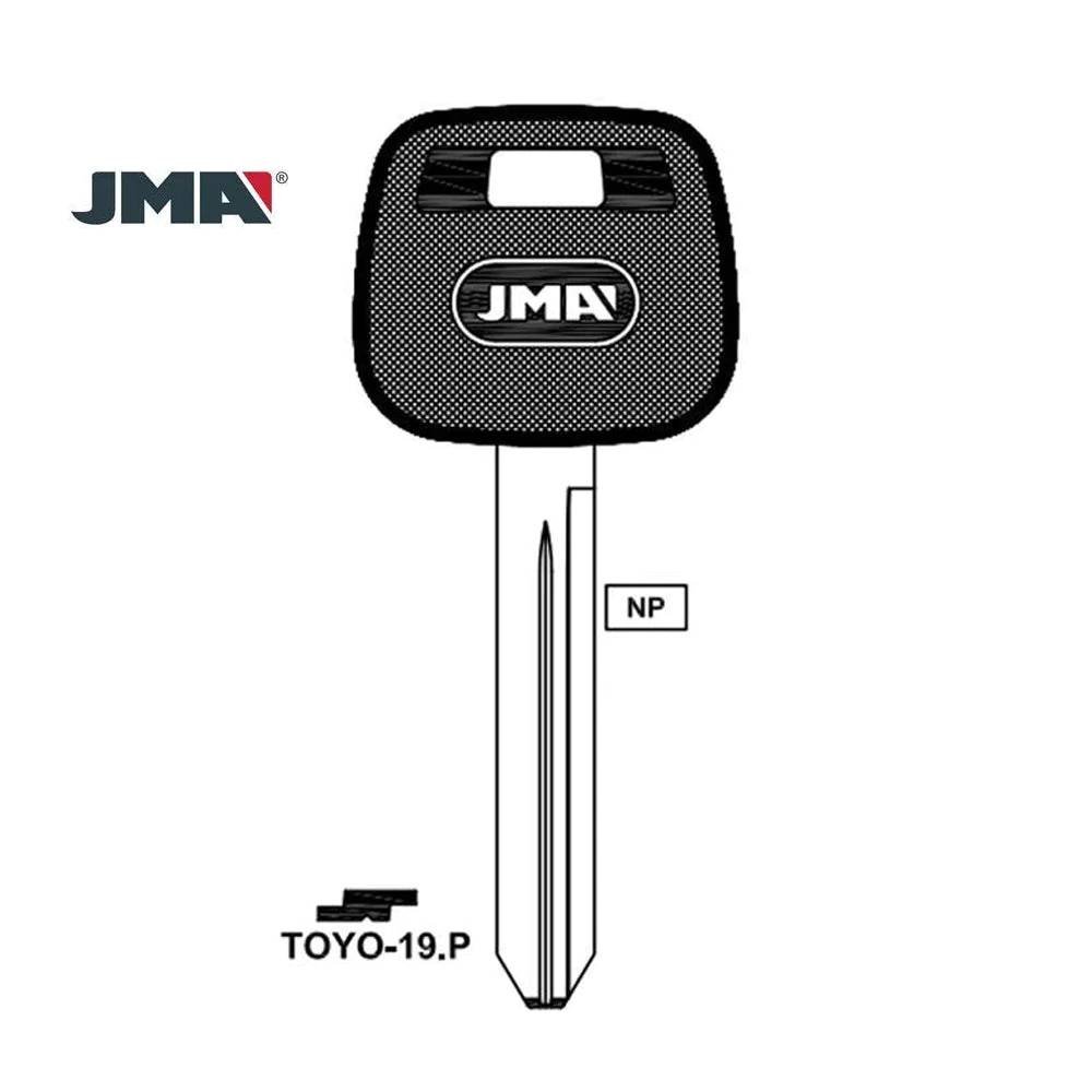 JMA Key Blank for Toyota / TOYO-19.P