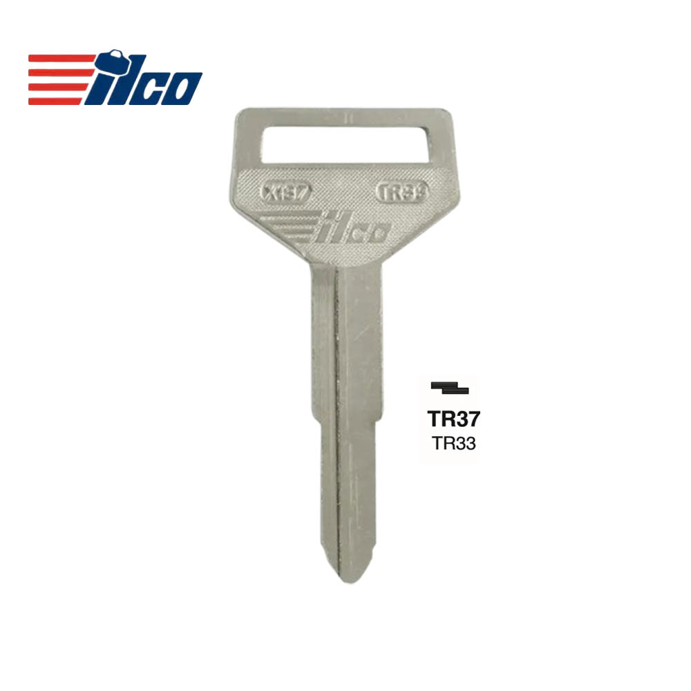 Toyota Key Blank - TOYO-12 / TR33