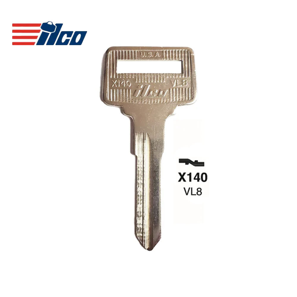 Volvo Key Blank - NE-18 / VL8