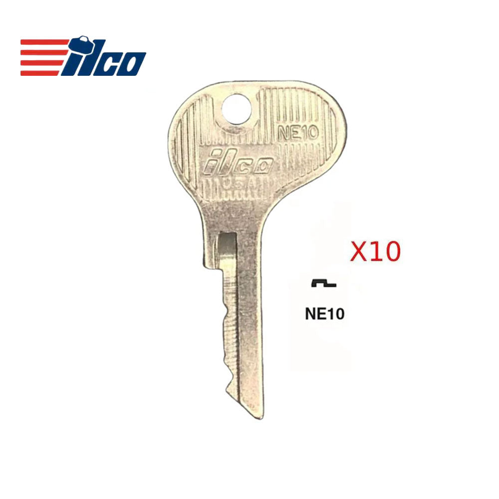 Volvo Key Blank - BH-1 / NE10 (Packs of 10)