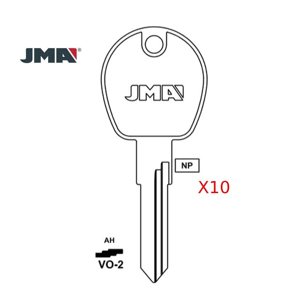 JMA Key Blank for Volkswagen / VO-2 (Packs of 10)