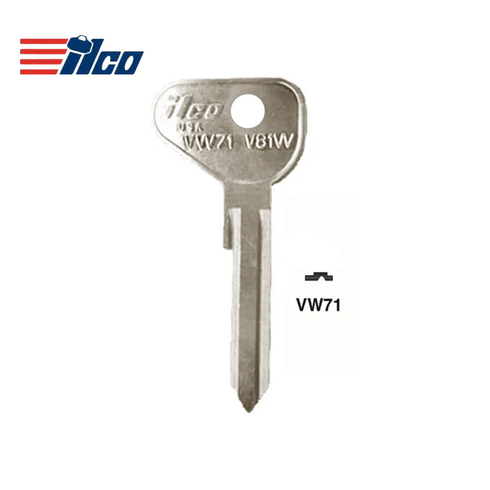 Volkswagen Volvo Key Blank - VO-M / VW71