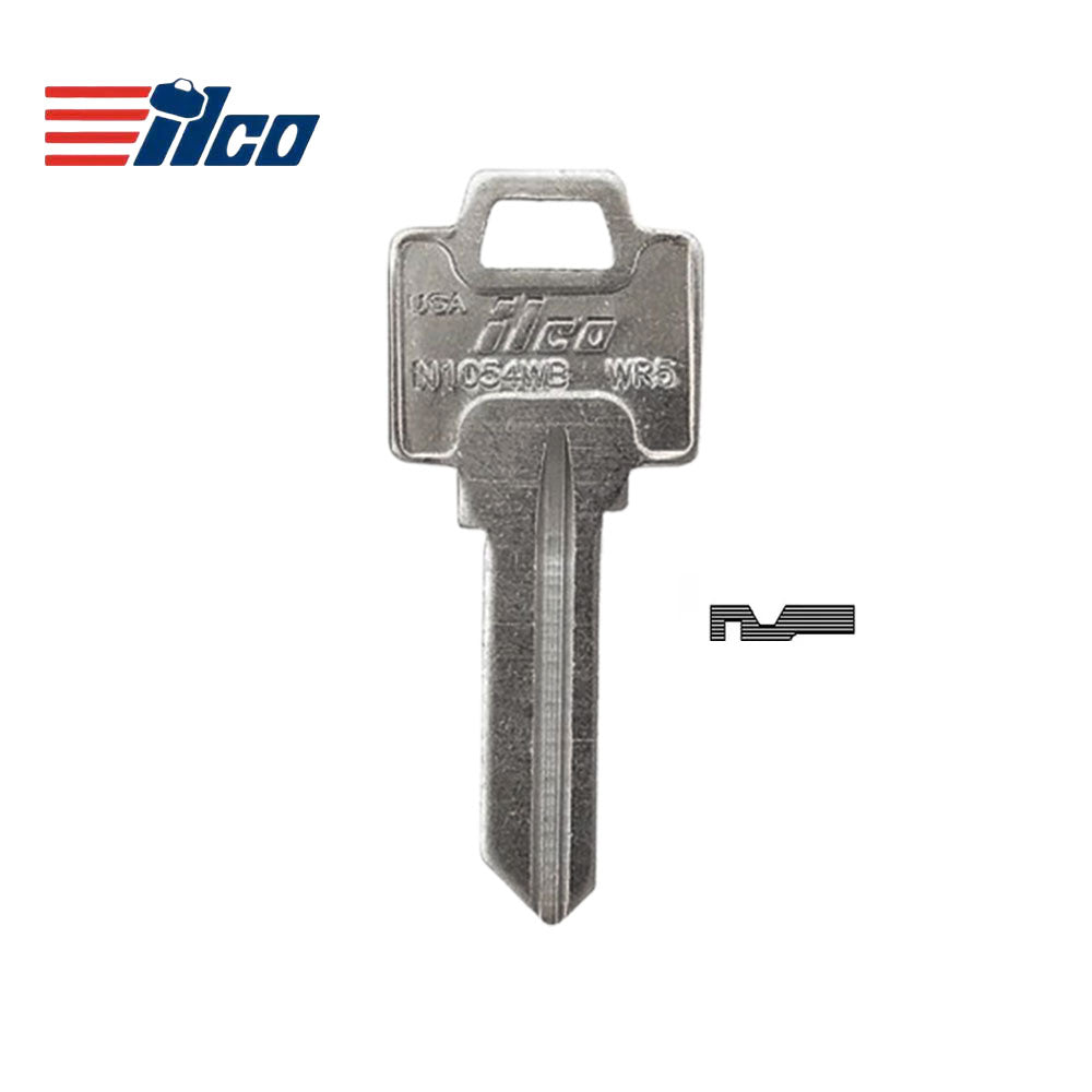 WR5 / N1054WB 5-Pin Weiser Keys - Nickel Plated Finish - WR5 NP - WEI-3