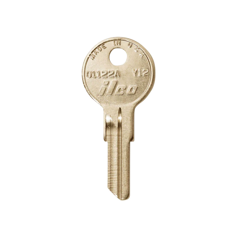 9278 Yale 5-Wafer Cabinet Key Bkank - Brass Finish - YA-45DE / Y12 BR